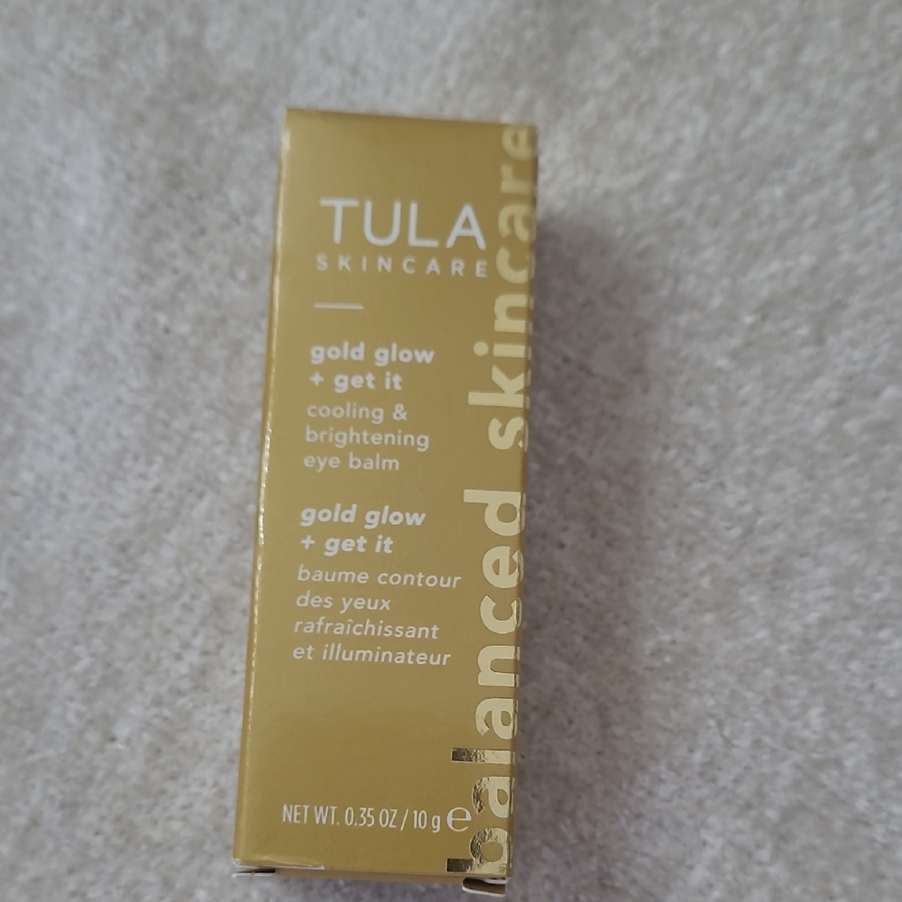 NWT Tula Skincare Gold Glow &Get It Eye Balm